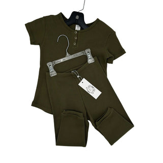 Fox & Poppy Olive green set, 3-4 years
