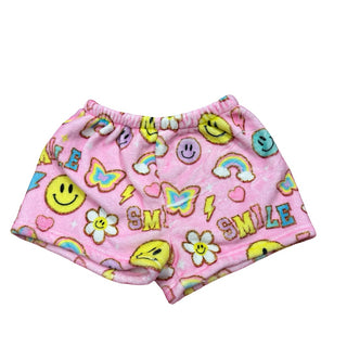 Top Trenz fuzzy pajama shorts, 7-8 years