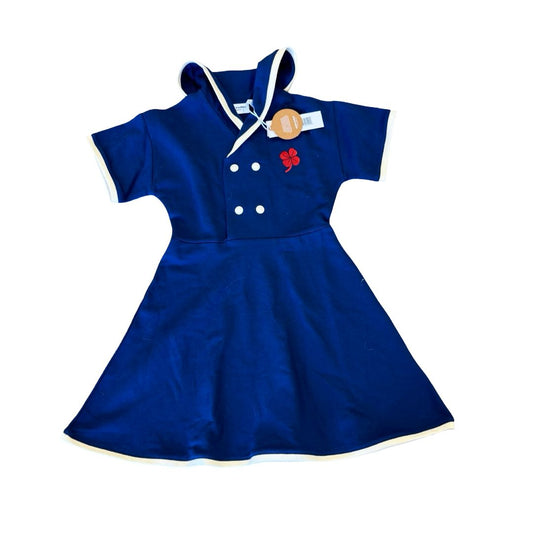Mini Rodini new w/tags sailor cotton dress, 8-9 years