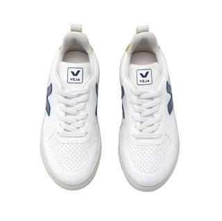 Veja new in box small v-10 lace white/cobalt/tonic, 1 big kid