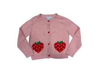 Stella McCartney pink cardigan with strawberries, 4 years