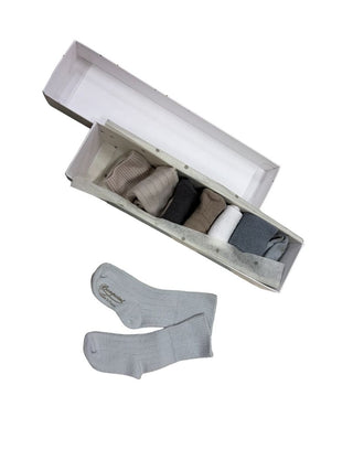 Bonpoint Set of 7 Socks with Original Box, Newborn