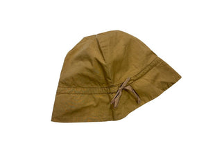 Bonpoint Khaki Drawstring Bucket Hat, 18-24 months