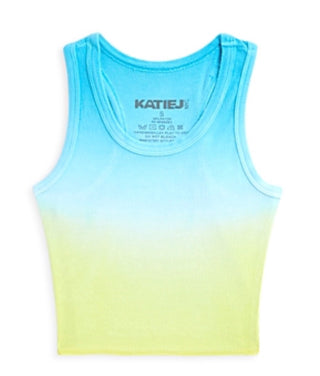 Katie J Livi cropped tank top, Medium
