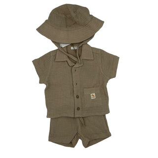 Noppies Hat/shirt/short set, 0-3 months