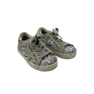 Golden Goose super-star glitter low top sneakers, euro 22 little kid
