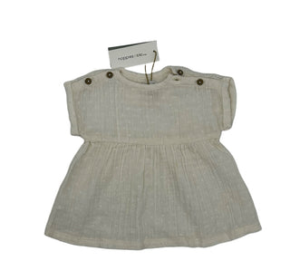 Noppies white dress, 1-2 months