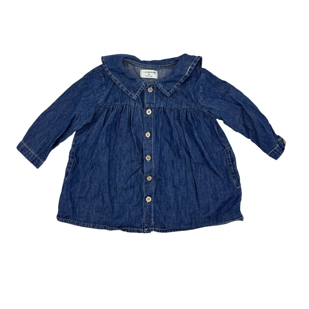 1 + In The Family denim dress, 9 months