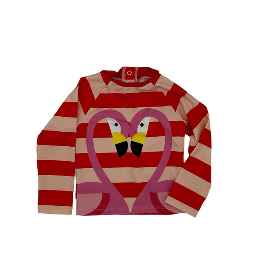 Stella McCartney Flamingo rash guard, 24 months