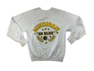 Vintage Michigan Football Sweatshirt, Youth L