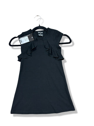 Flowers By Zoe Black Cap Sleeve Dress with Ruffle new with tags, 5 years