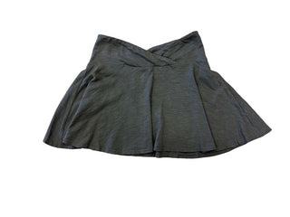 Sls Apparel Grey Crossover Skirt, small