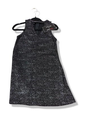 Flowers by Zoe Black Glitter Sleeveless dress new with tags, 6 years