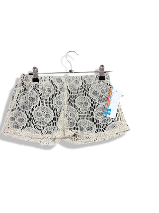 Vintage Havana Cream and Black Crochet shorts new with tags, 10/12 Years