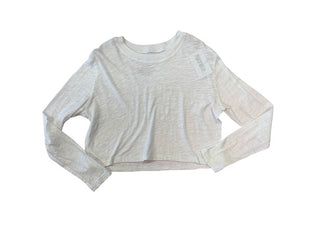 Katie J White Cropped Longsleeve - New With Tags, Youth L