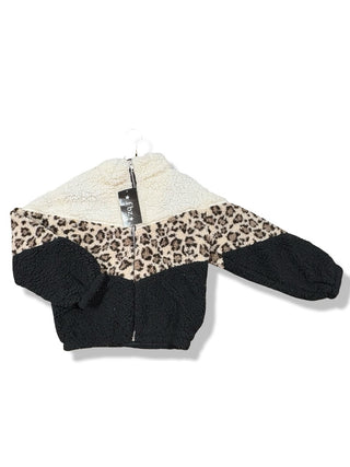 Fbz 3 colour sherpa jacket new with tags, 6 years
