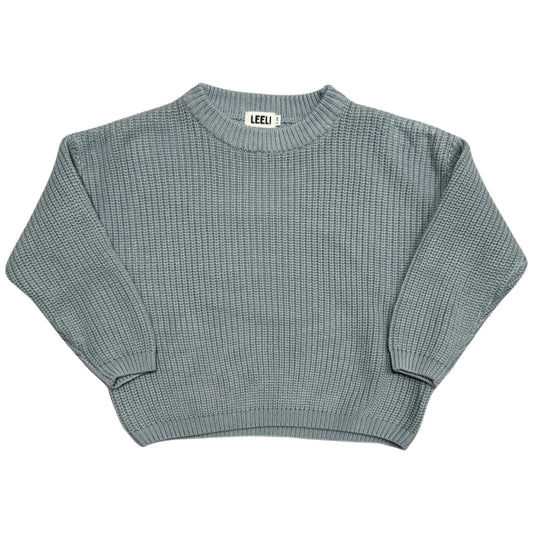 Blue leeli-jade-sweater, 18 - 24 months