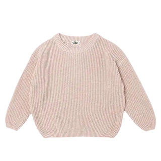 Pink leeli-jade-sweater, 6 -7 years