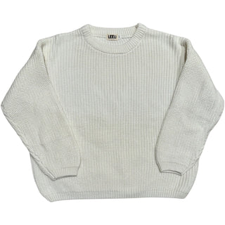 White leeli-jade-sweater, 5 - 6 years