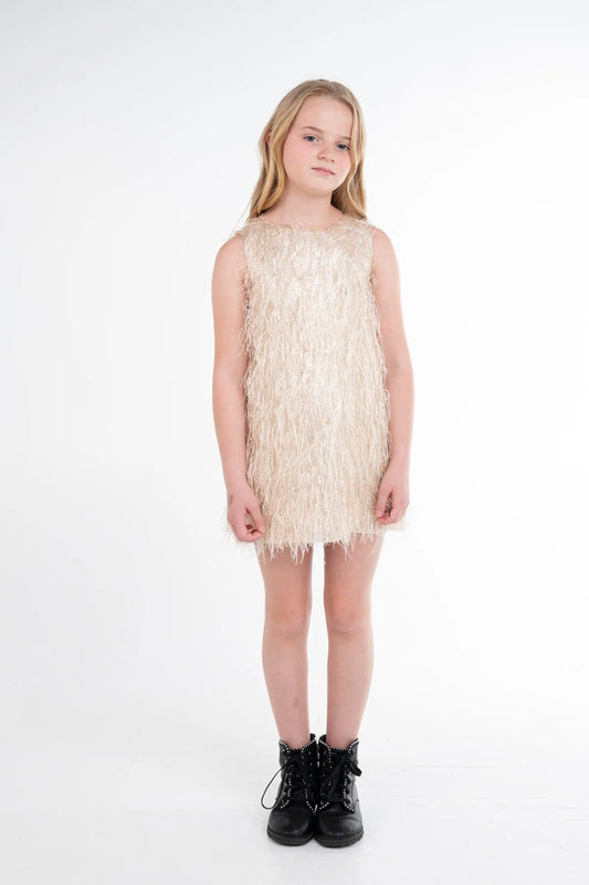 Pia Gold Dress Zoë Ltd