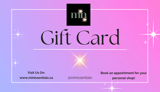 Minissentials Gift Card