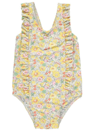 Olivier London Betty Swimsuit, Betsy Yellow - New With Tags, 3-4 years