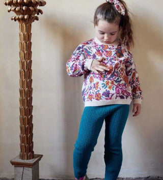 Louise Misha Moldavia Baby Leggings in PEacock - New With Tags, 18 months
