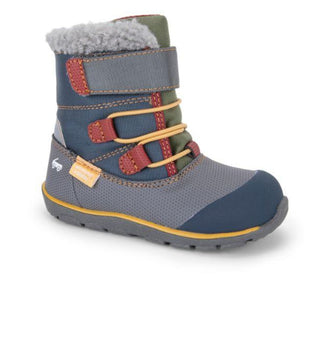See Kai Run Gilman Waterproof Winter Boots - Gray/Blue - New in box, 4 little kid