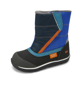 See Kai Run Baker Waterproof/Insulated Navy Blue Mix - New in box, 5 little kid