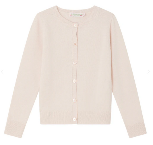 Bonpoint Bonpoint Child Bothilda Cardigan Powder Pink brand new, 6 years