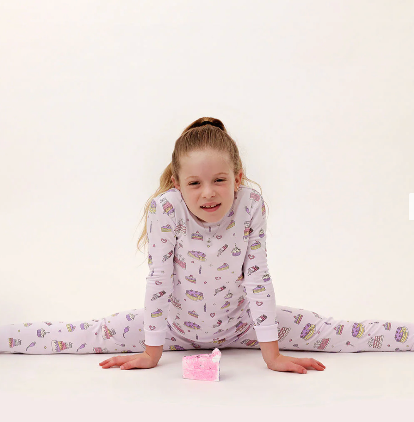 Noomie Cake Shop Long Sleeve Pajama Set