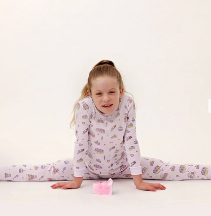 Noomie Cake Shop Long Sleeve Pajama Set