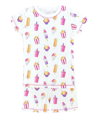 Noomie Popsicles & Snowcones Short Sleeve Pajama Set