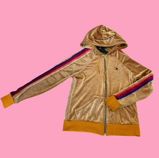 Aviator Nation zip up hoodie, x-small