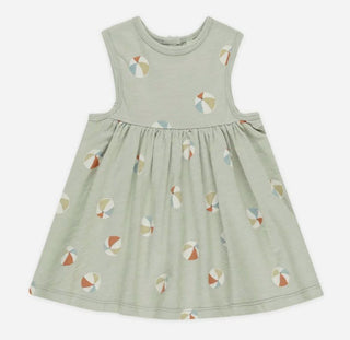 Rylee + Cru Layla Dress Beach Ball Print Brand New with Tags, 6-7 years