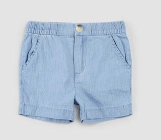 Miles the label blue denim short new with tags, 2 years
