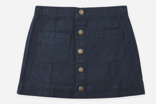 Rylee + Cru Denver Mini Skirt Indigo Denim Brand New with Tags, 8-9 years