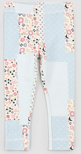 Miles the Label Floral Patchwork Print Leggings, 6 years