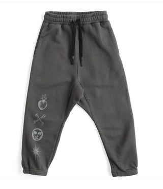 Nununu moon inked sweatpants graphite new with tags, 12-18 months