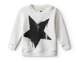 Nununu falling star sweatshirt new with tags, 6-12 months