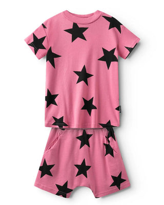 Nununu Pink Star Loungewear New with Tags, 18-24 months