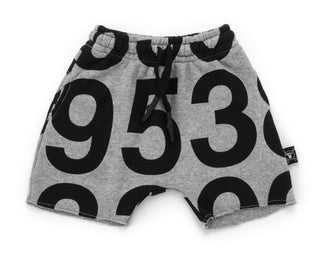 Nununu Numbered Sweatshorts New with Tags, 0-6 months