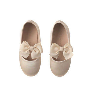 Noralee Bow Ballet Flats Pearl Brand New with Tags Brand New with Tags, 6 Little Kid