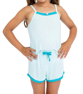 Preppy Goose Aqua PJ Set New with Tags, 6 years