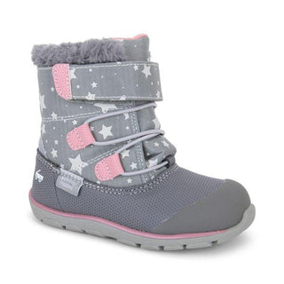 See Kai Run Gilman Gray Stars Winter Boots - New in box, 5 little kid
