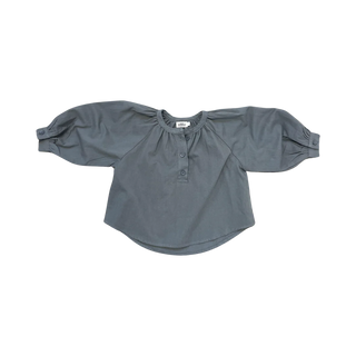 Charcoal leeli-jersey-blouse, 5 - 6 years