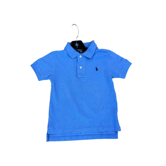 Ralph Lauren Blue Polo T-Shirt, 4 years