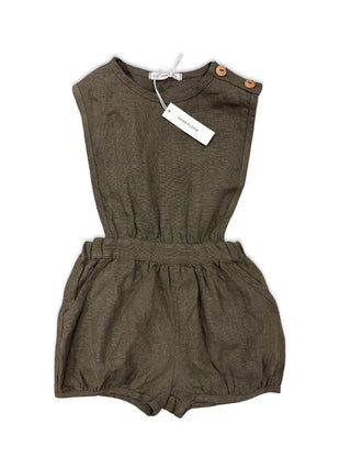 Soor Ploom Green Romper, 4-5 years