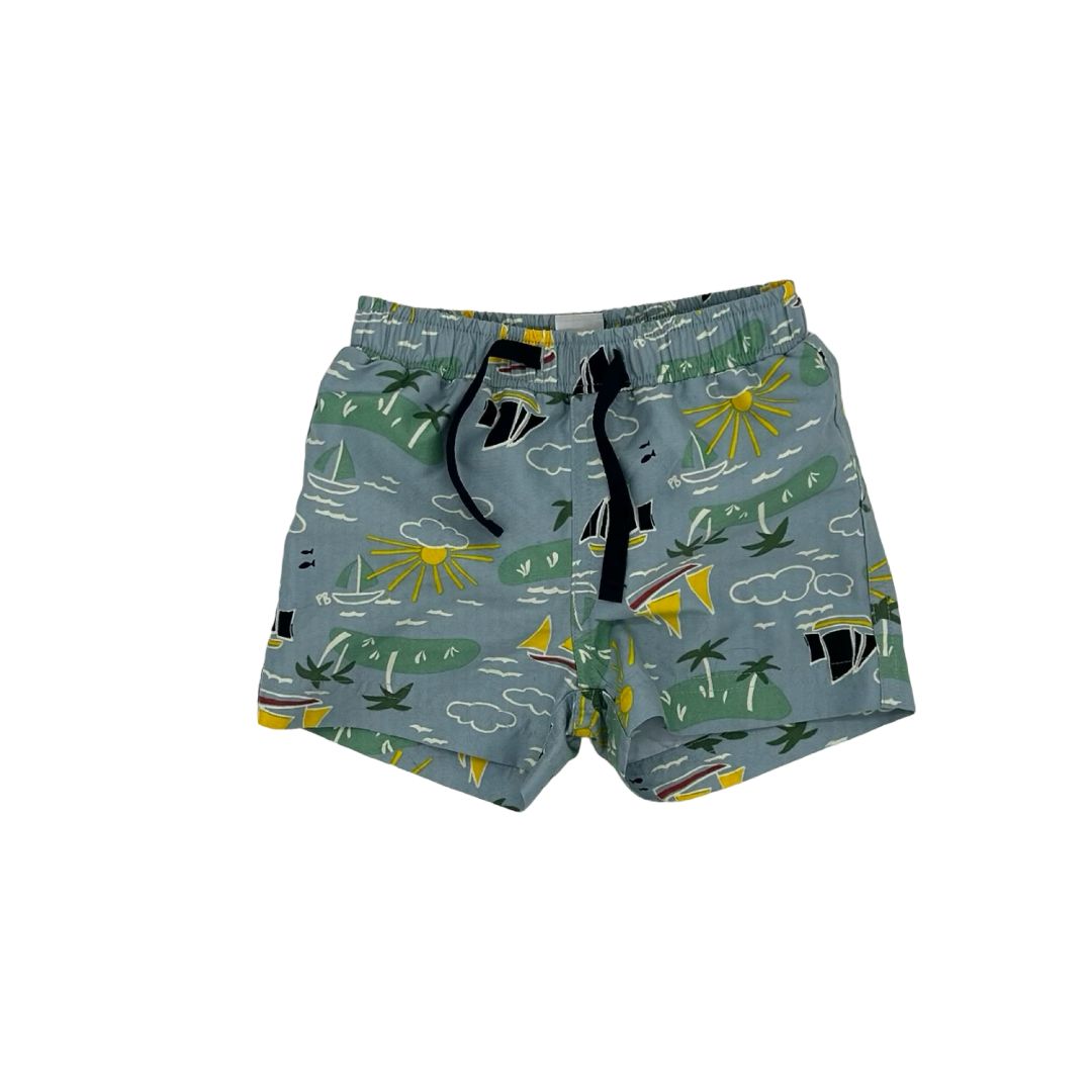 Petit Bateau swim shorts, 12 months