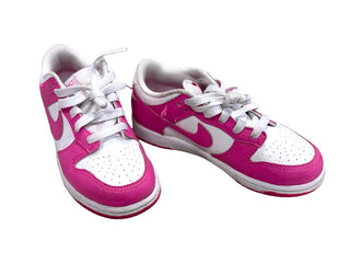 Nike White and Pink Shoes, 13 little kid